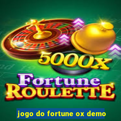 jogo do fortune ox demo